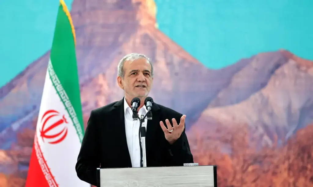 Irã não nutre inimizade pelo povo dos EUA, diz Masoud Pezeshkian